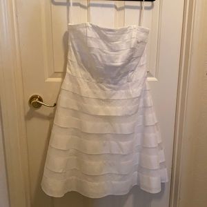 NWT Whit House Black Market white dress